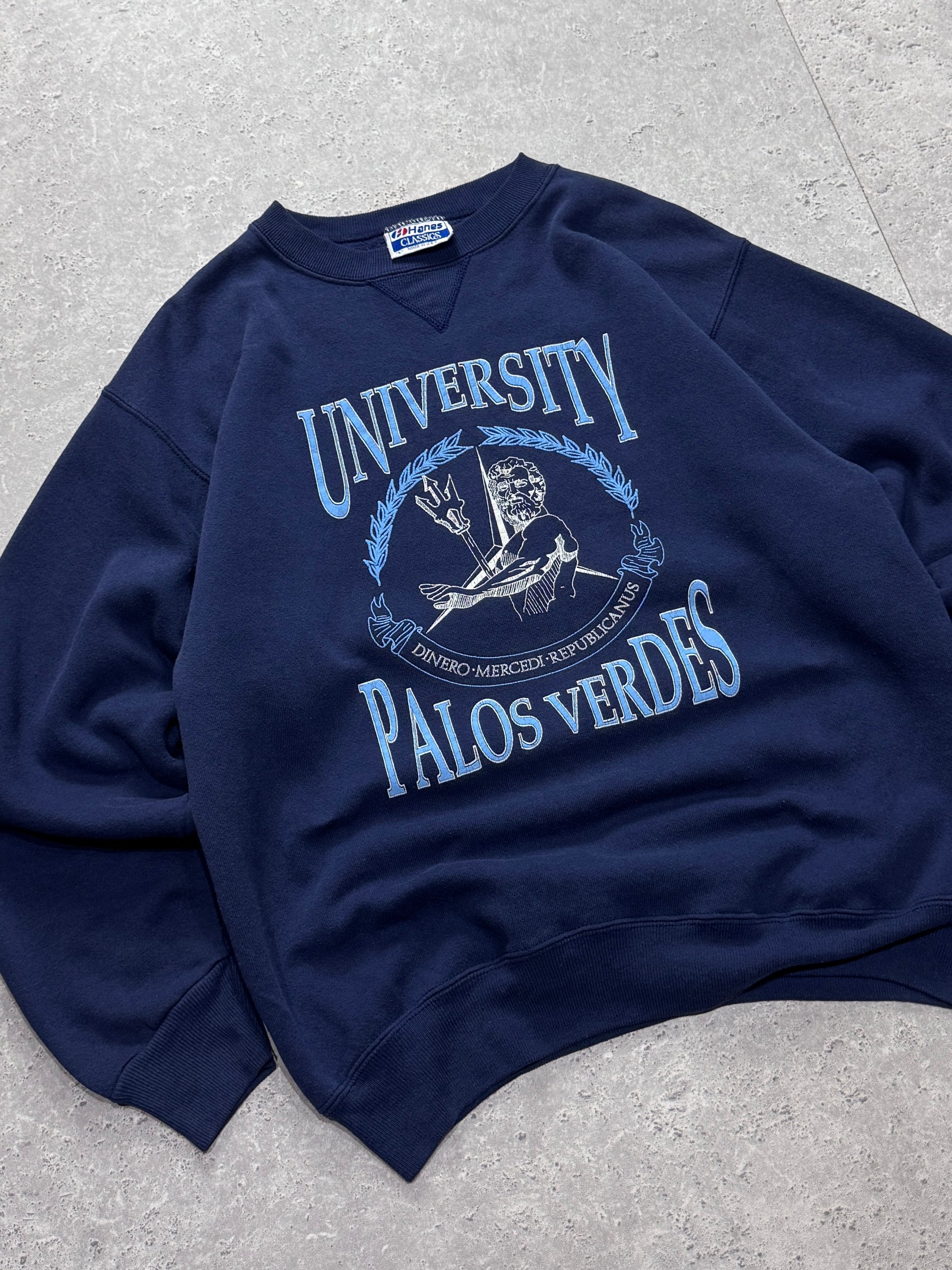 Vintage 90s College Sweater (L)
