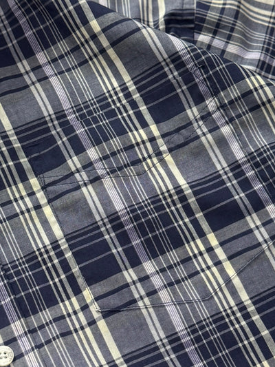 Vintage 2000s Plaid Button Up Shirt (L)