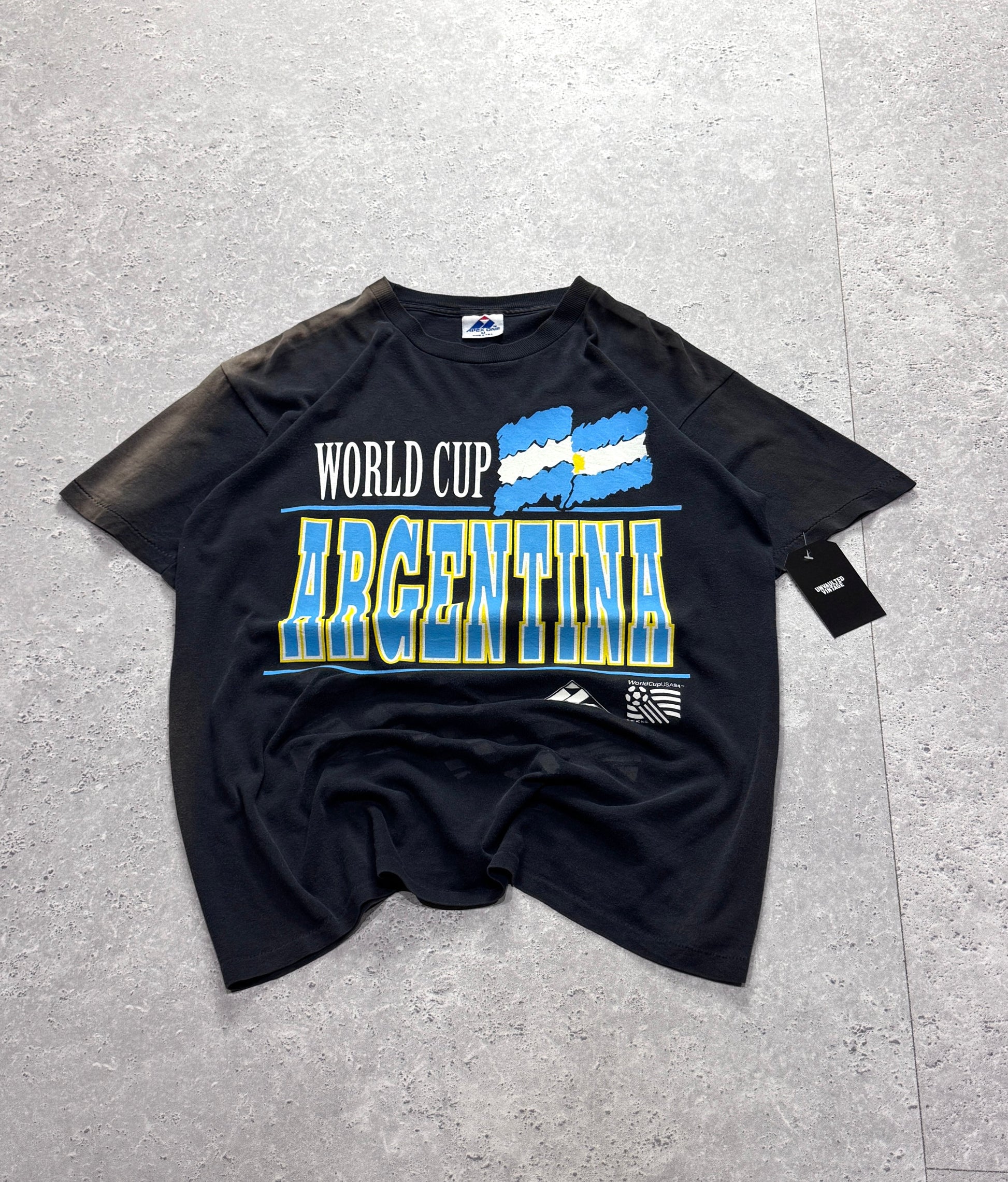 Vintage 1994 Argentina Football World Cup Tee (M)
