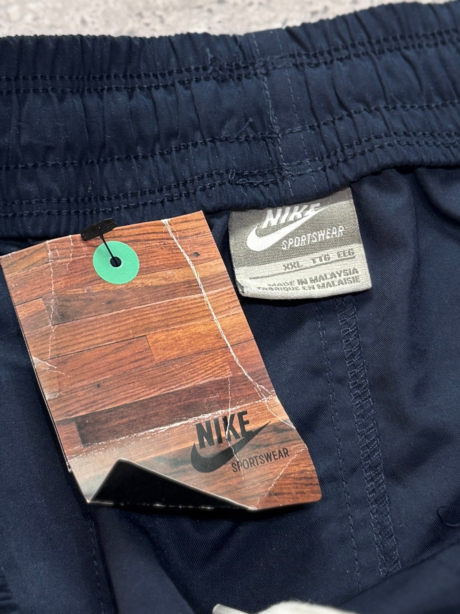Vintage Deadstock 2000s Nike Track Shorts (XXL)