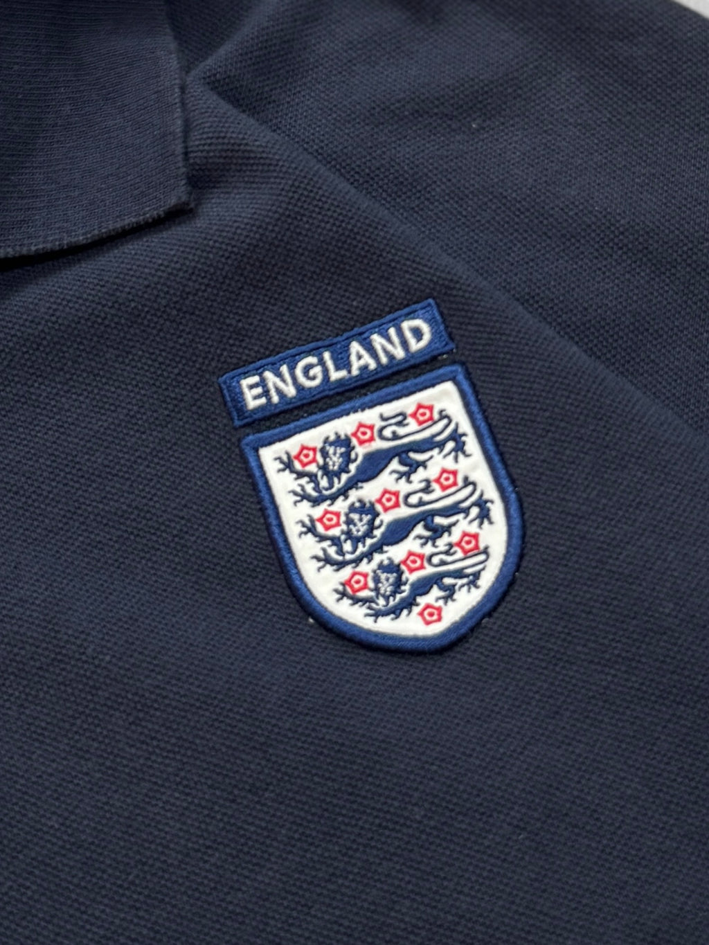 Vintage 2000s Umbro X England Football Polo Shirt (XL)