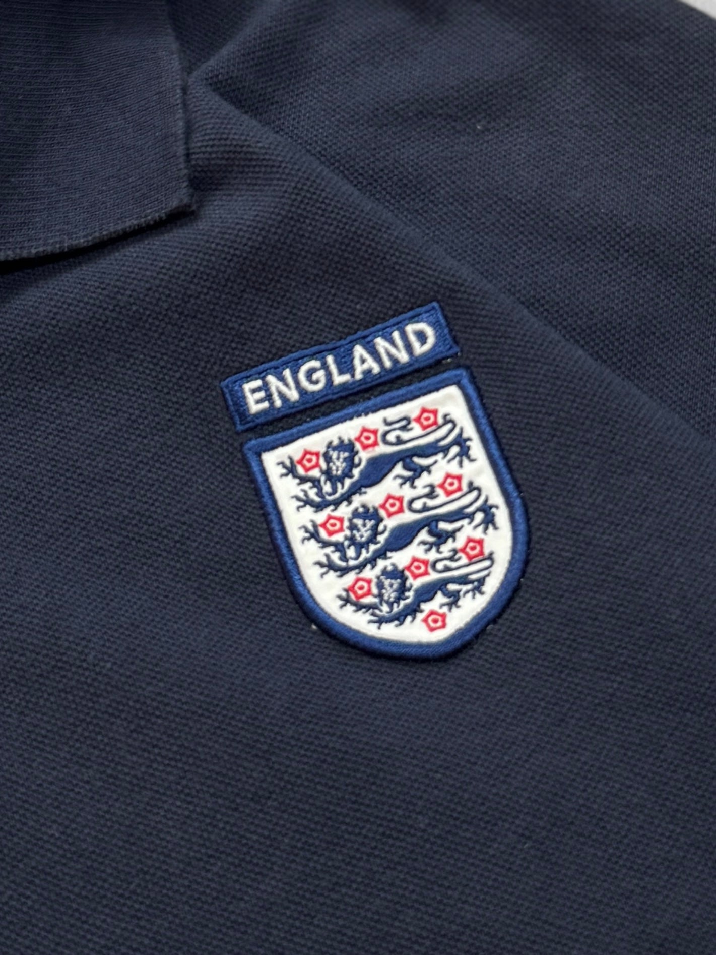 Vintage 2000s Umbro X England Football Polo Shirt (XL)