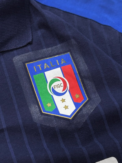 Vintage 2000s Puma X Italia Football Polo Shirt (L)