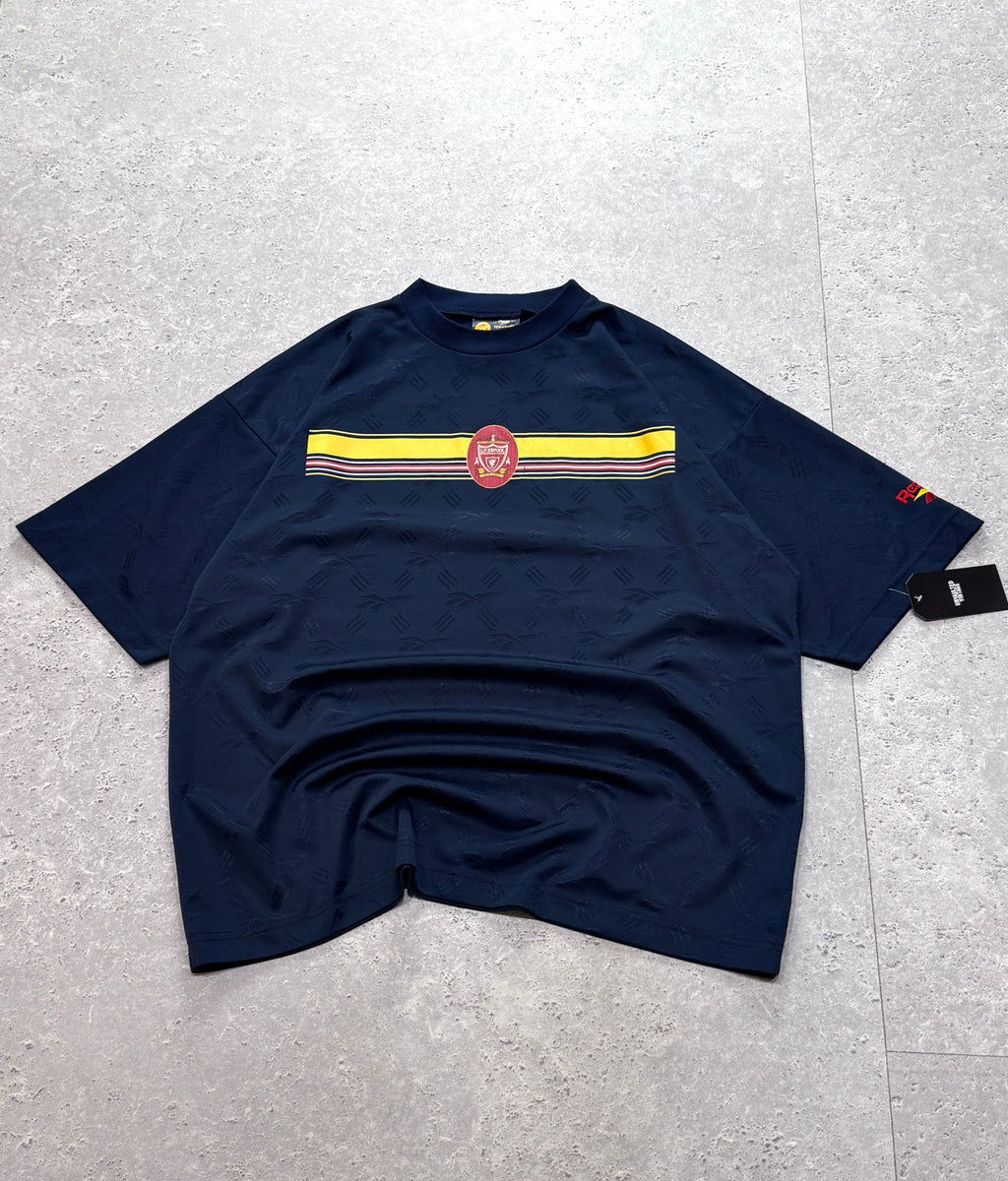 Vintage 90s Reebok X Liverpool FC Training Tee (XL)