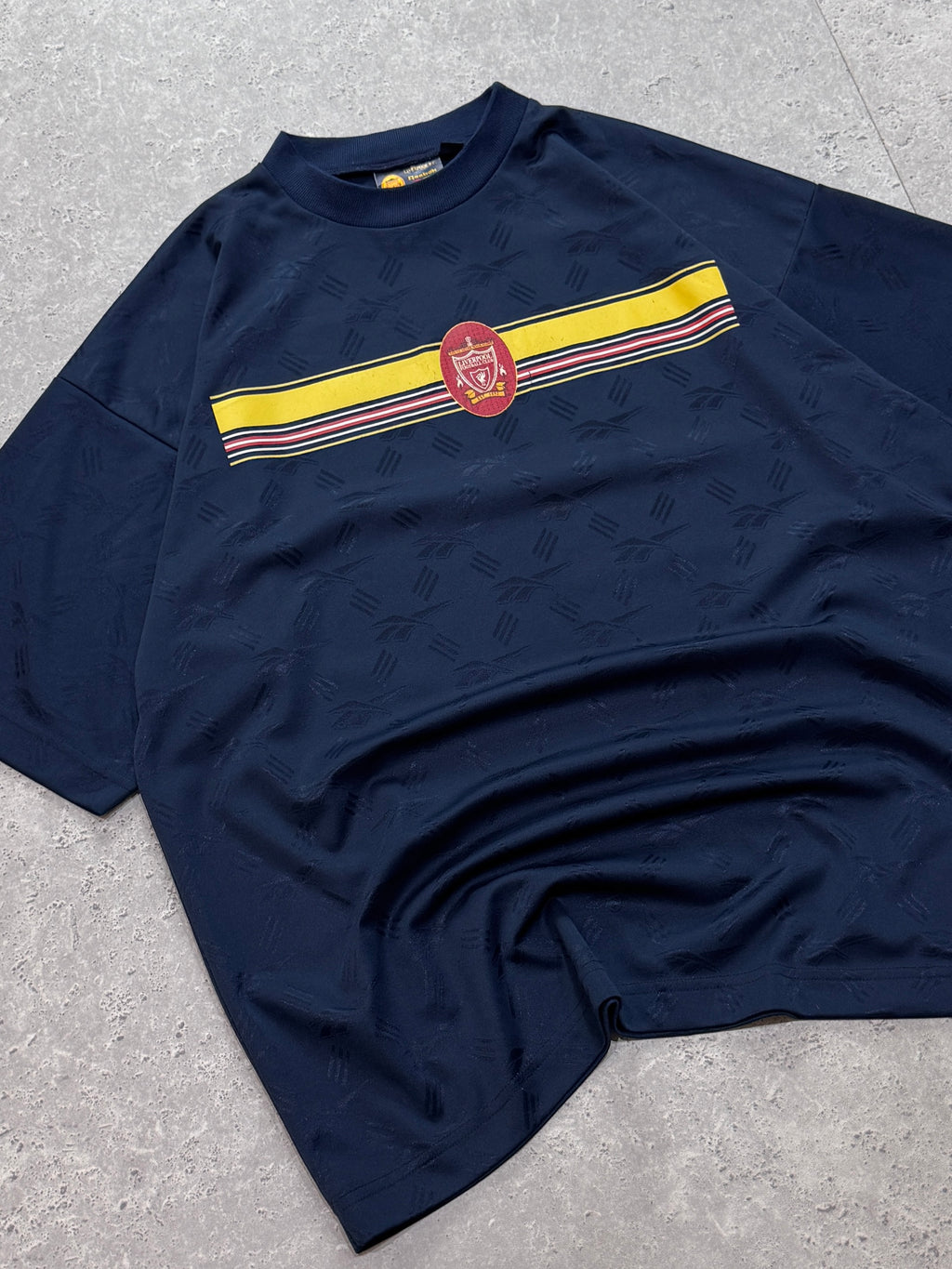 Vintage 90s Reebok X Liverpool FC Training Tee (XL)