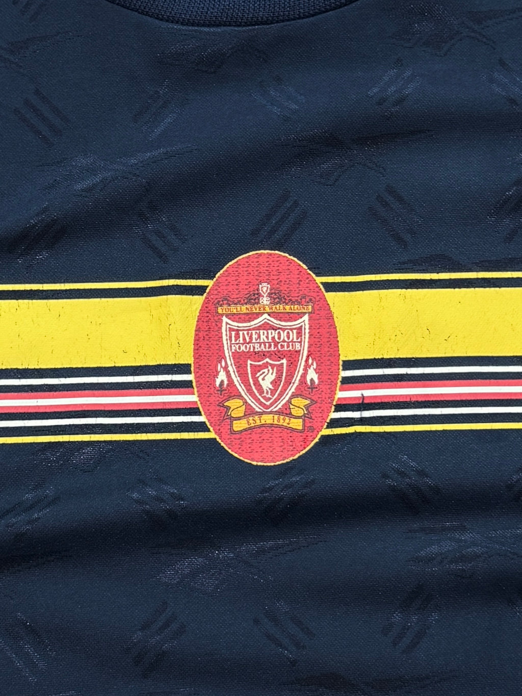 Vintage 90s Reebok X Liverpool FC Training Tee (XL)