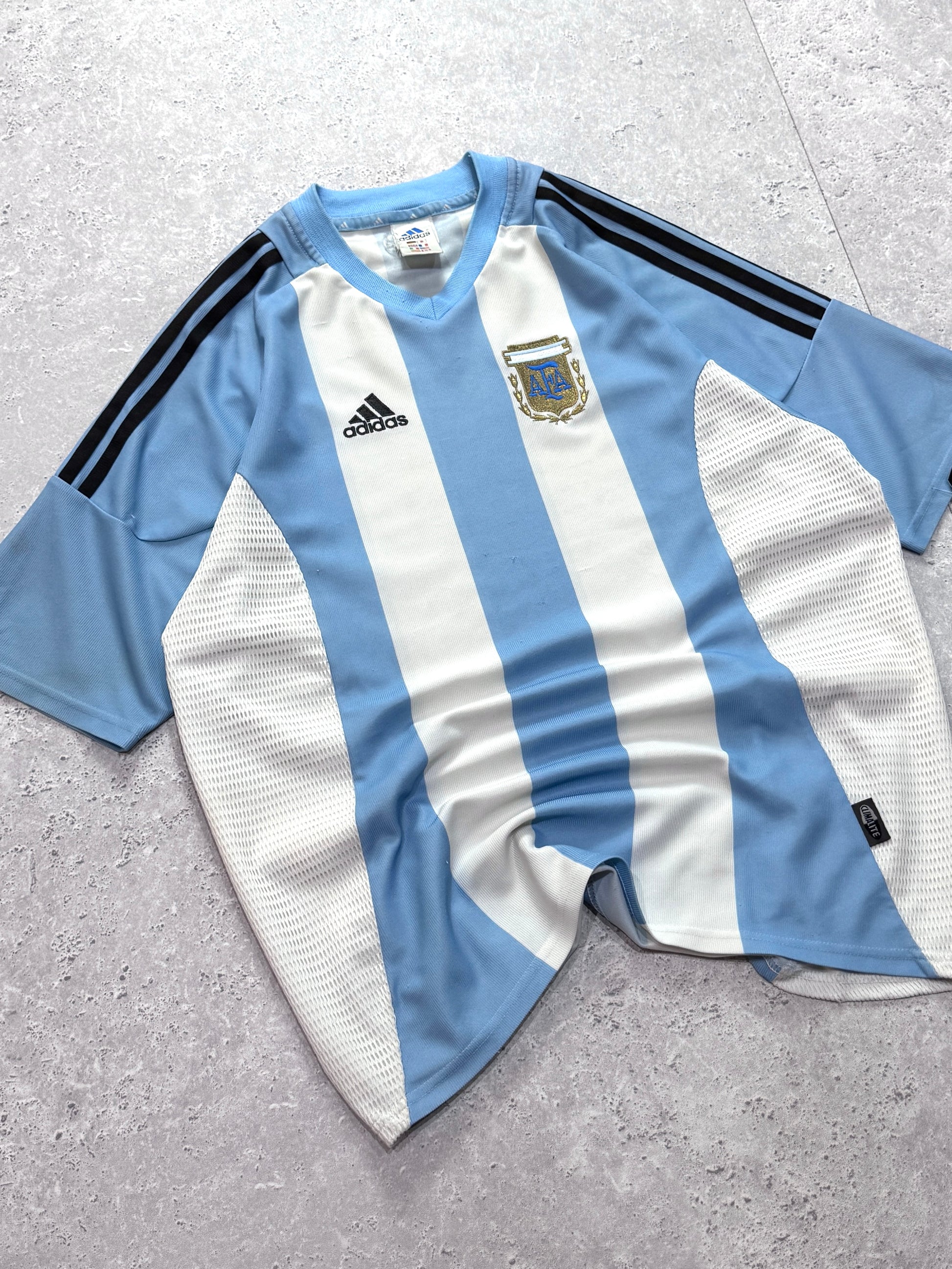 Vintage 2002 Adidas Argentina Football Jersey (XL)