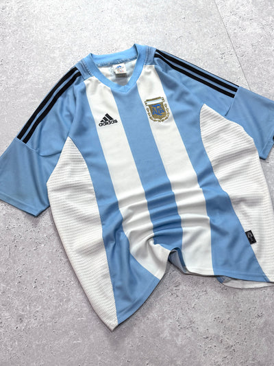 Vintage 2002 Adidas Argentina Football Jersey (XL)