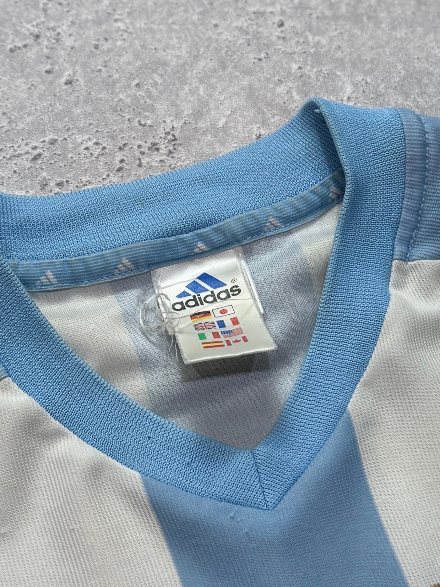 Vintage 2002 Adidas Argentina Football Jersey (XL)
