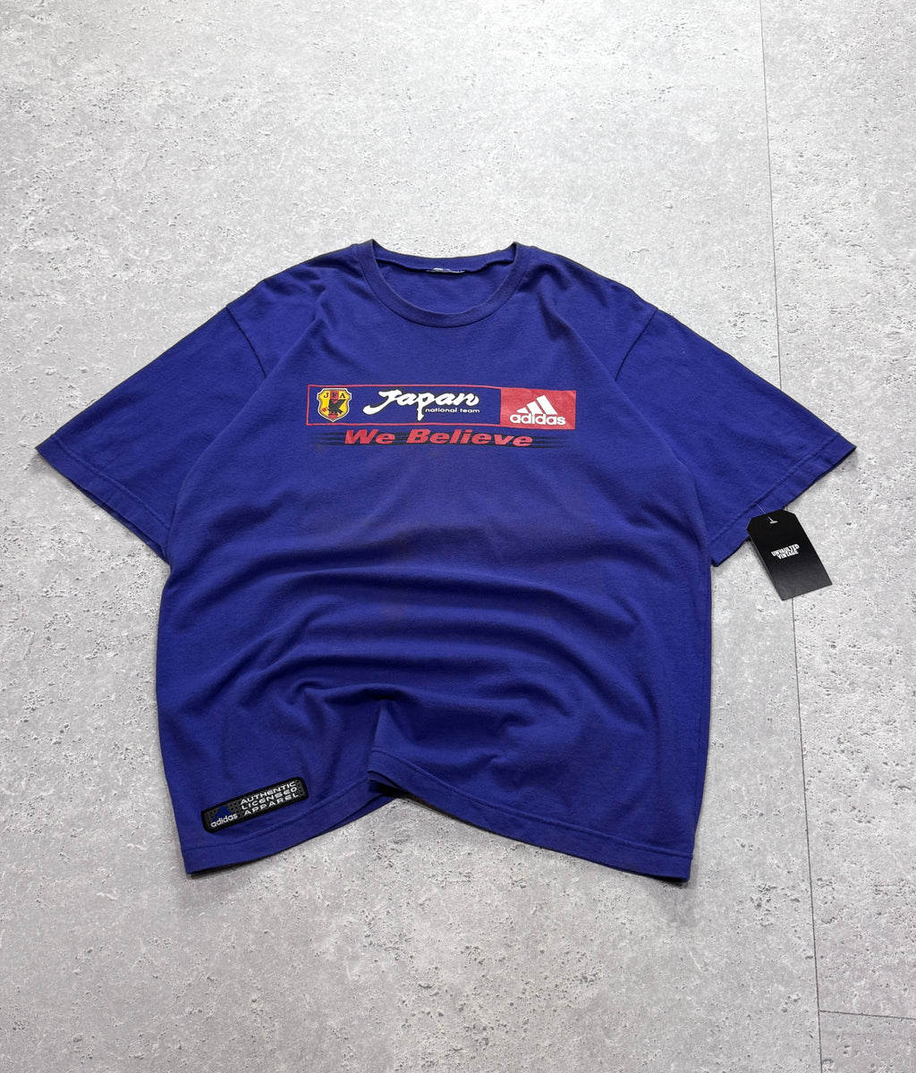 Vintage 2000s Adidas X Japan Football Tee (L)