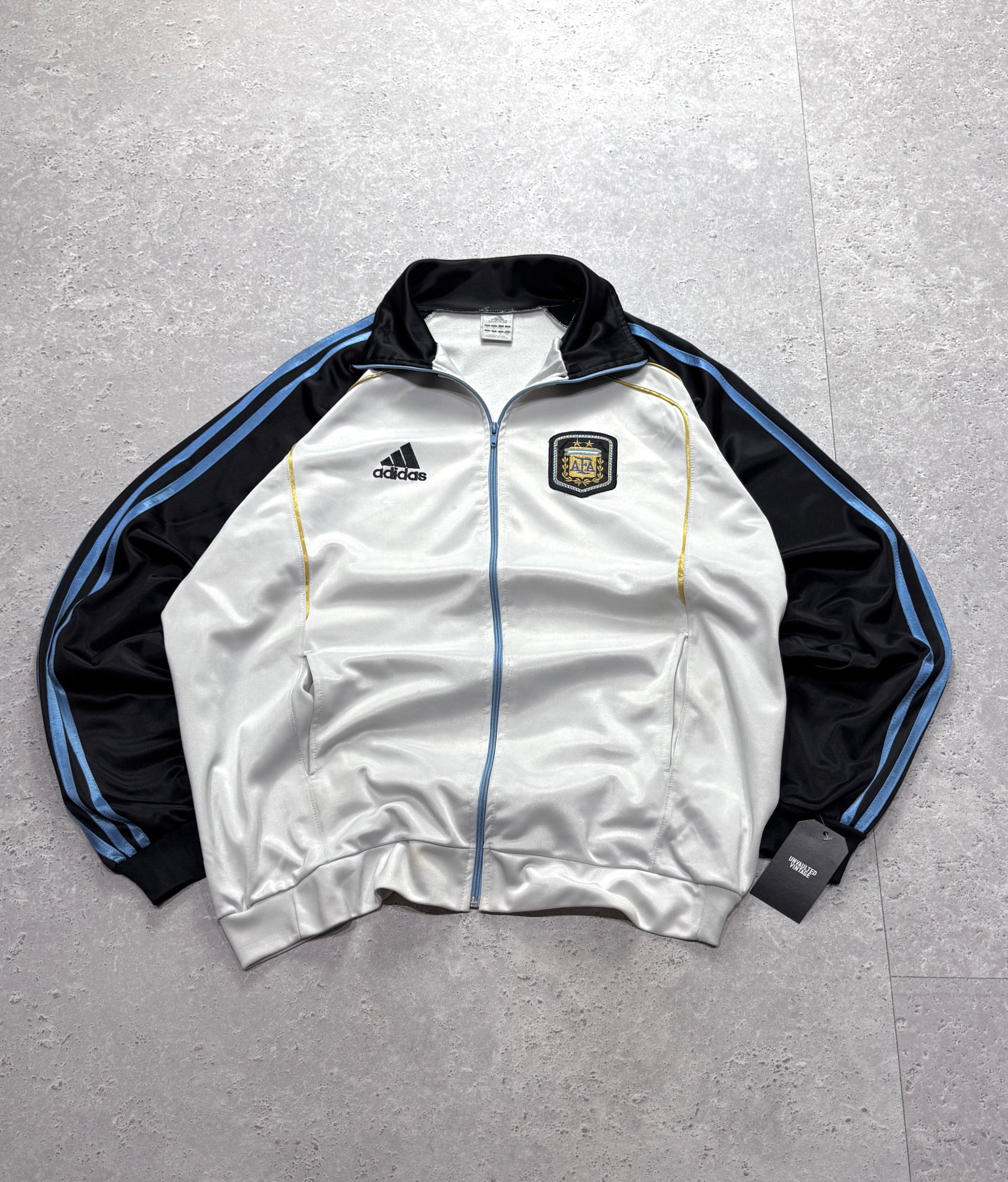 Vintage 2000s Adidas X Argentina Football Track Jacket (XL)