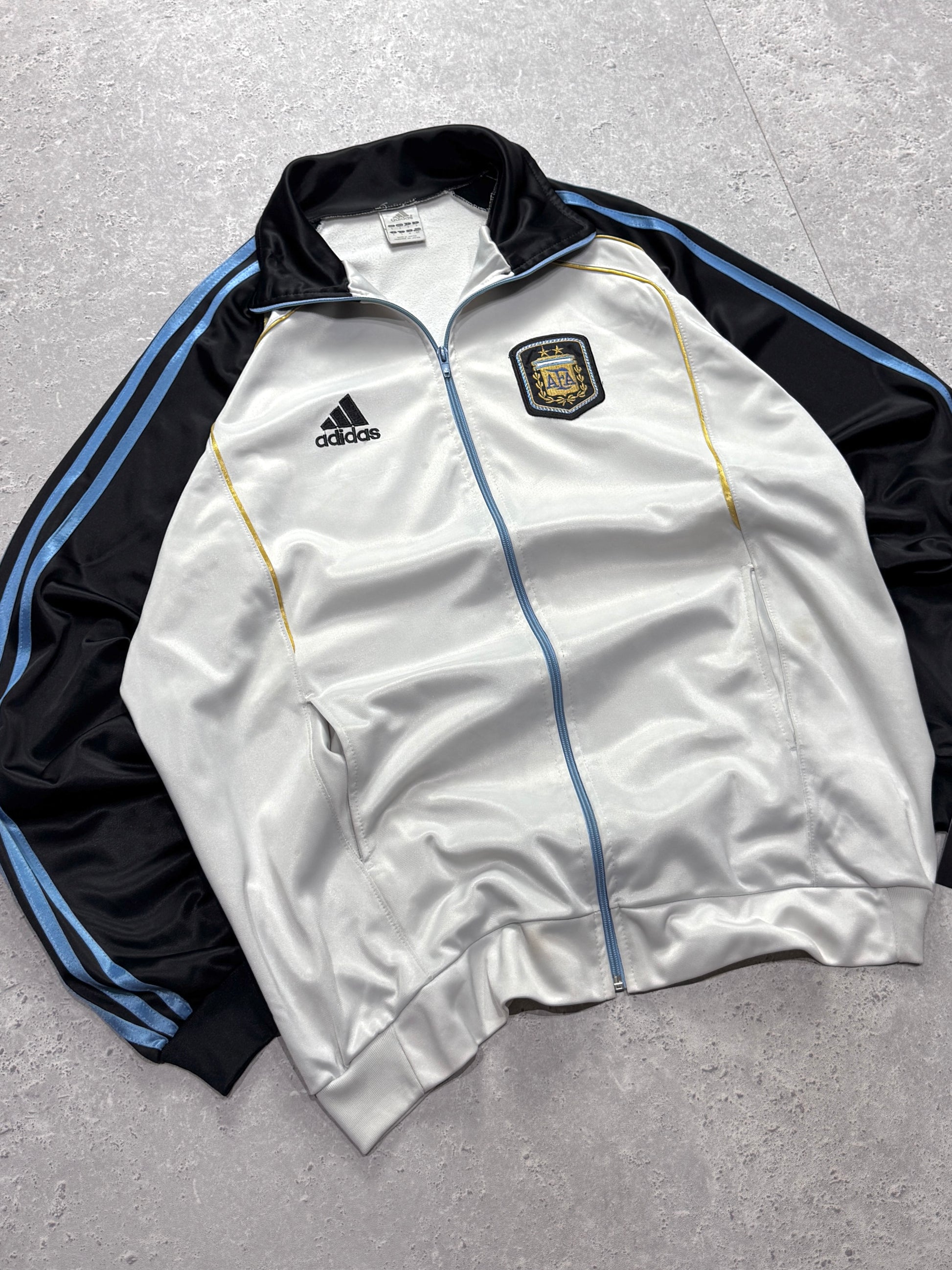 Vintage 2000s Adidas X Argentina Football Track Jacket (XL)
