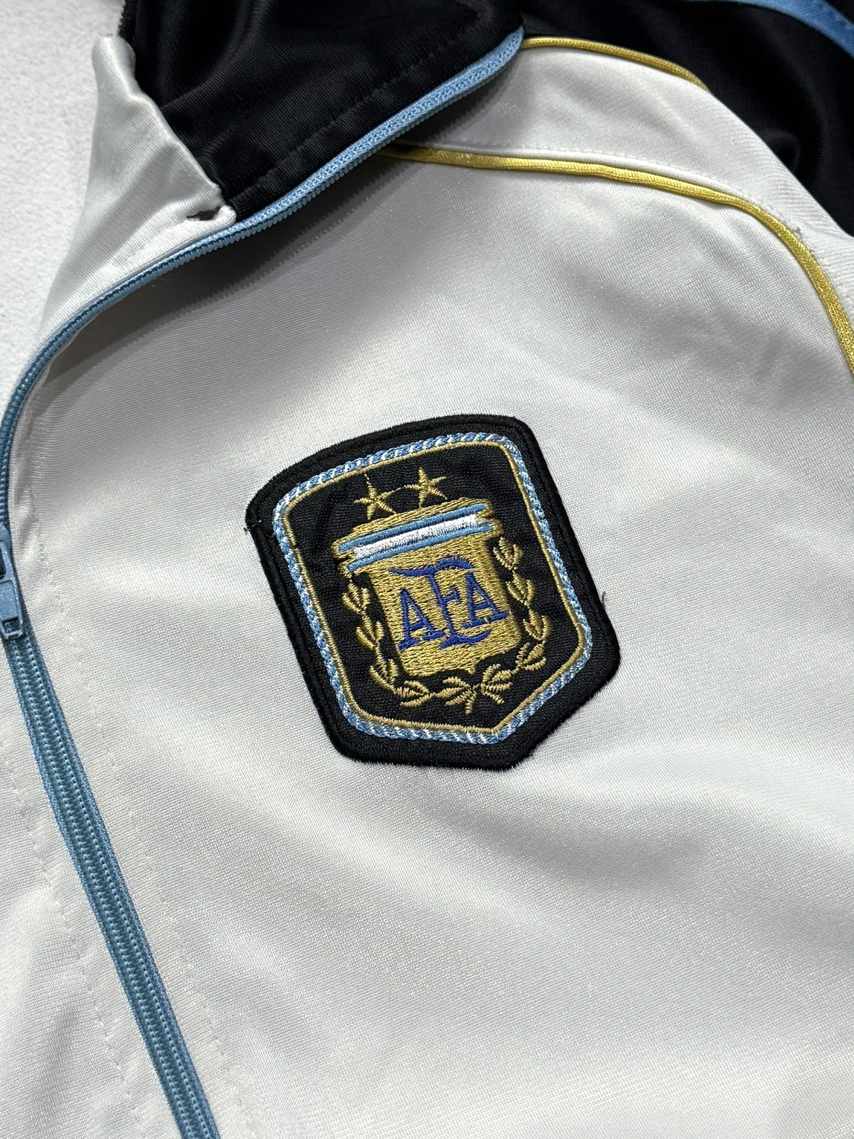 Vintage 2000s Adidas X Argentina Football Track Jacket (XL)