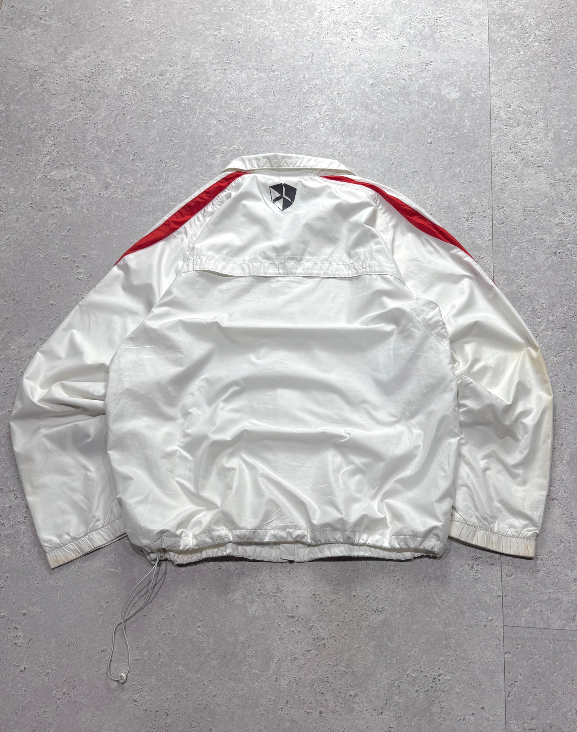Vintage 2000s Nike X Manchester United Football Windbreaker Jacket (L)