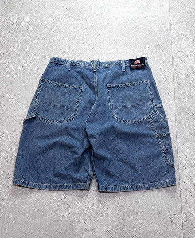 Vintage 2000s Polo Jeans Ralph Lauren Carpenter Jorts (36”)