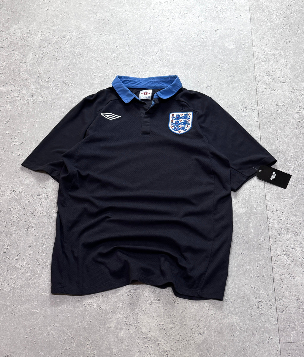 Vintage 2000s Umbro X England Training Polo Shirt (L)