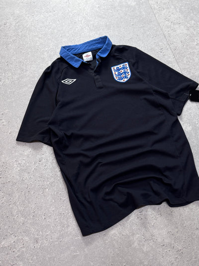 Vintage 2000s Umbro X England Training Polo Shirt (L)
