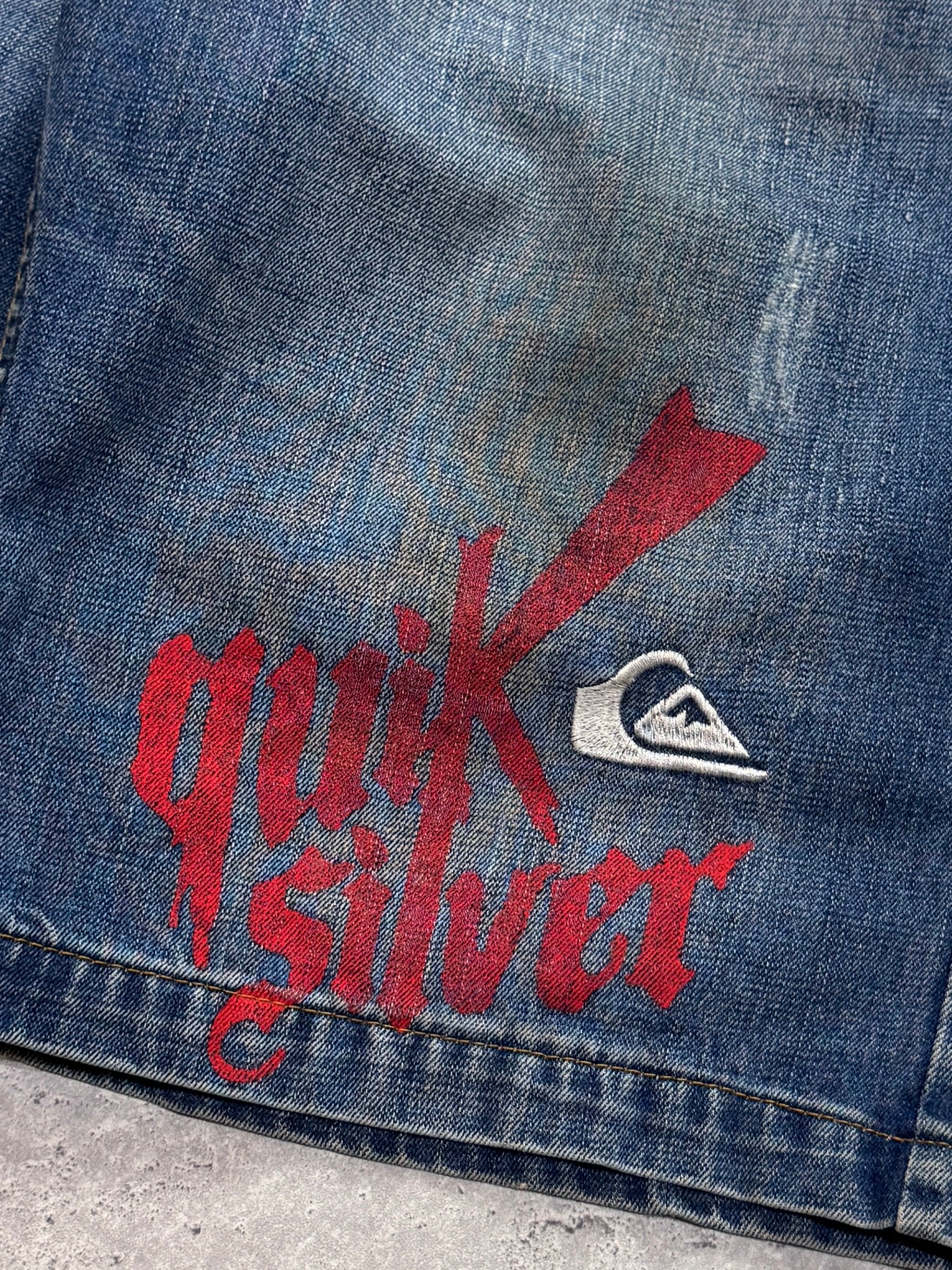 Vintage Y2K Quiksilver Denim Jorts (36”)