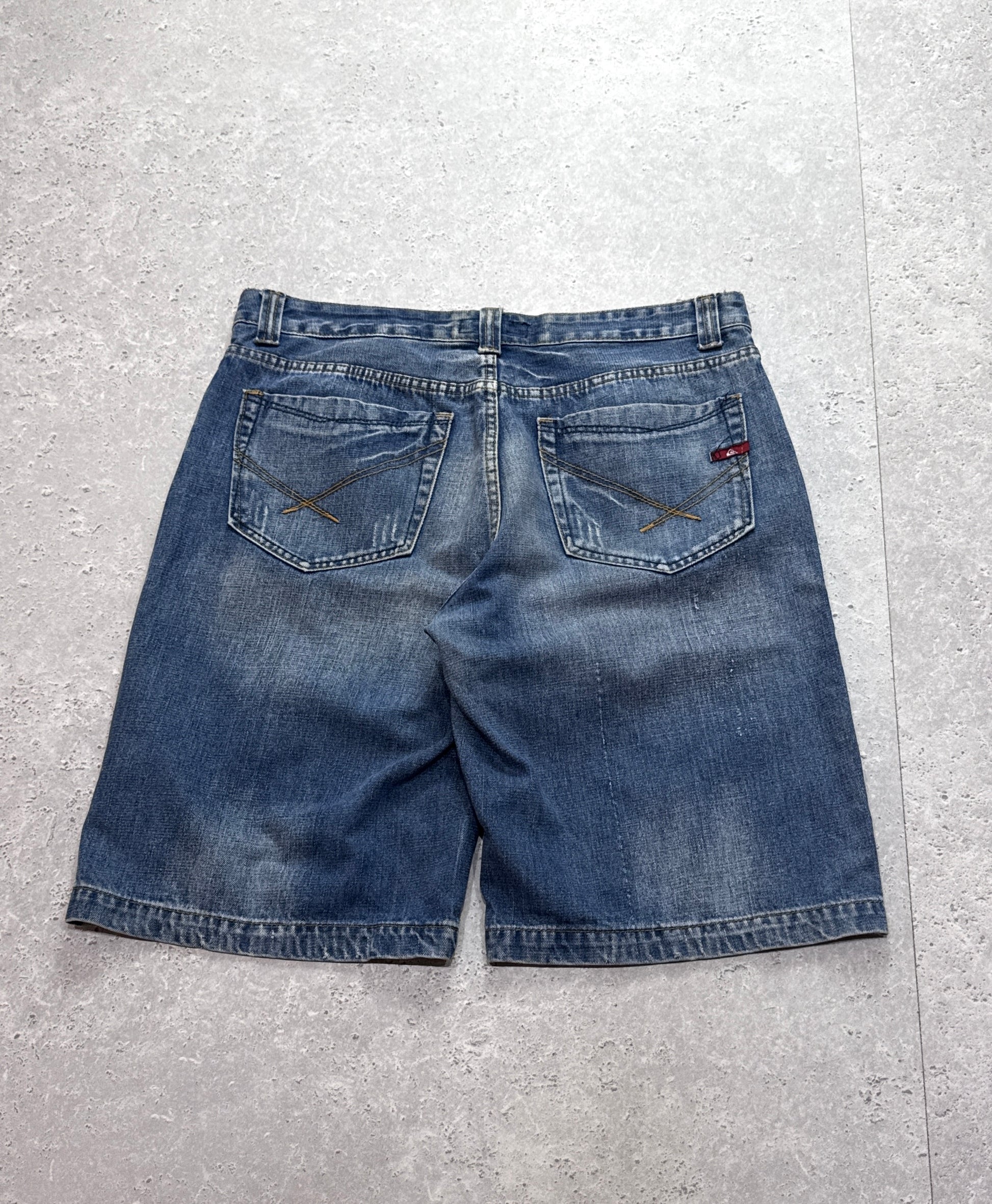 Vintage Y2K Quiksilver Denim Jorts (36”)