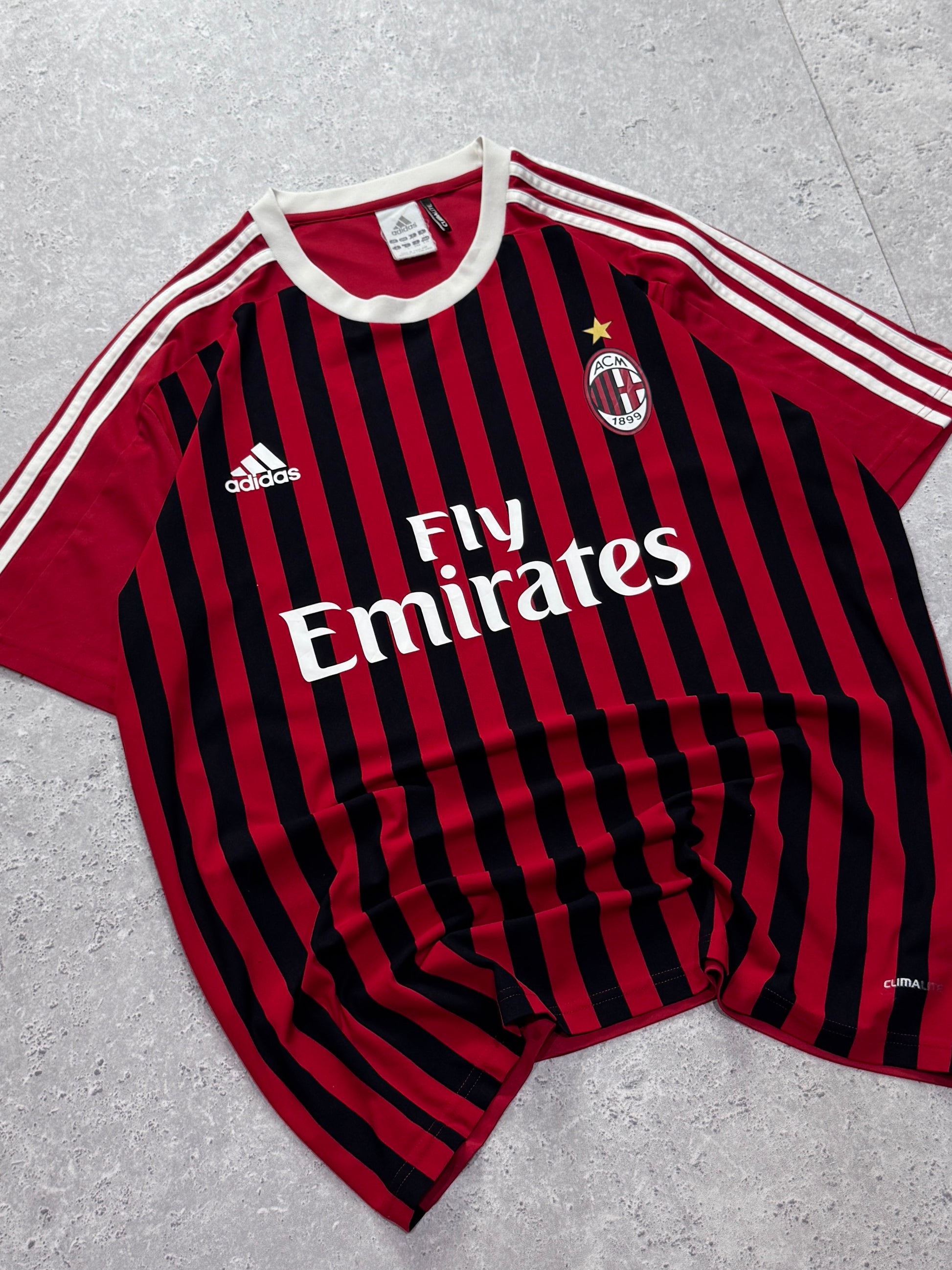 2000s Adidas X AC Milan Football Jersey (L)