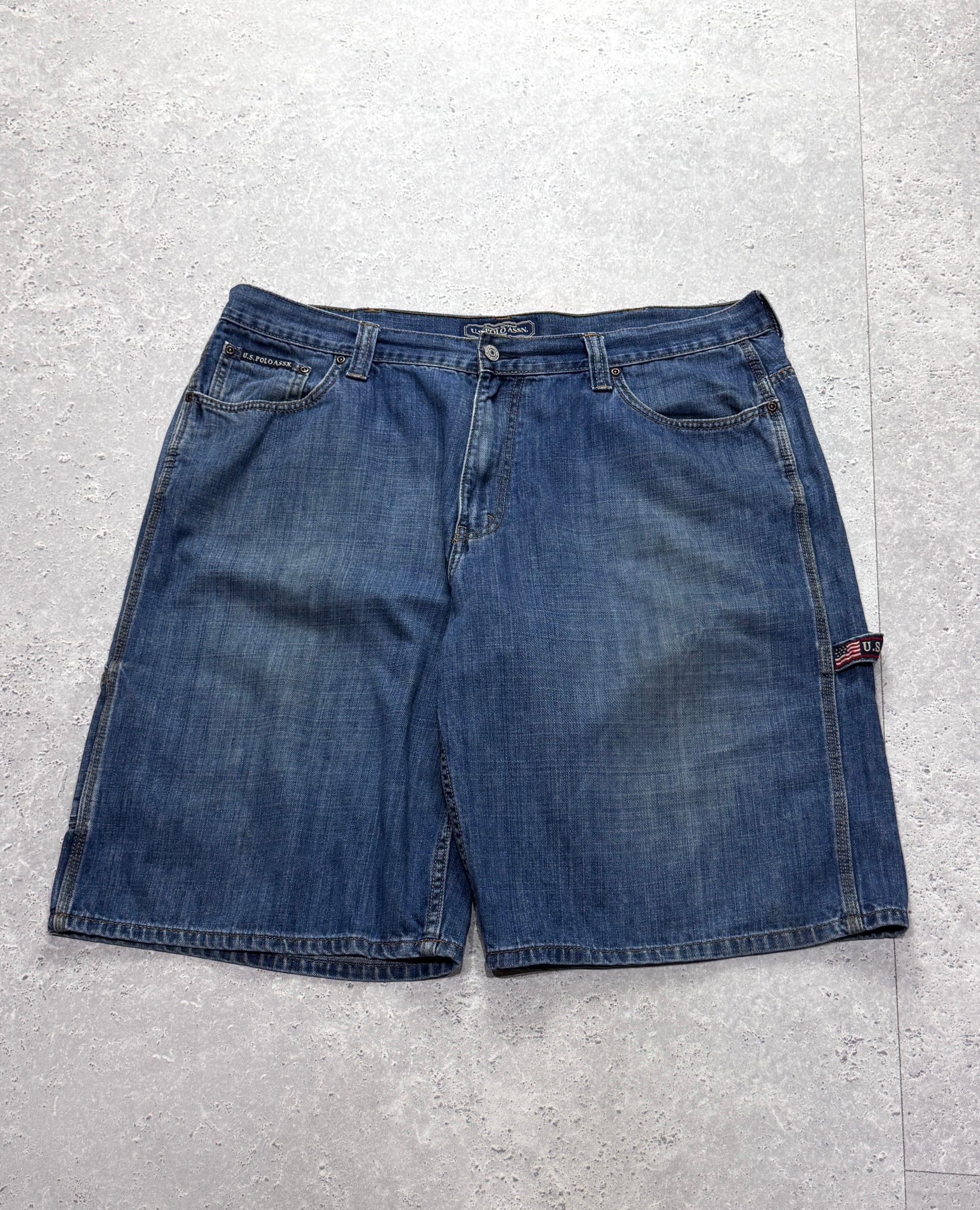 Vintage 2000s US Polo Assn Carpenter Jorts (40”)