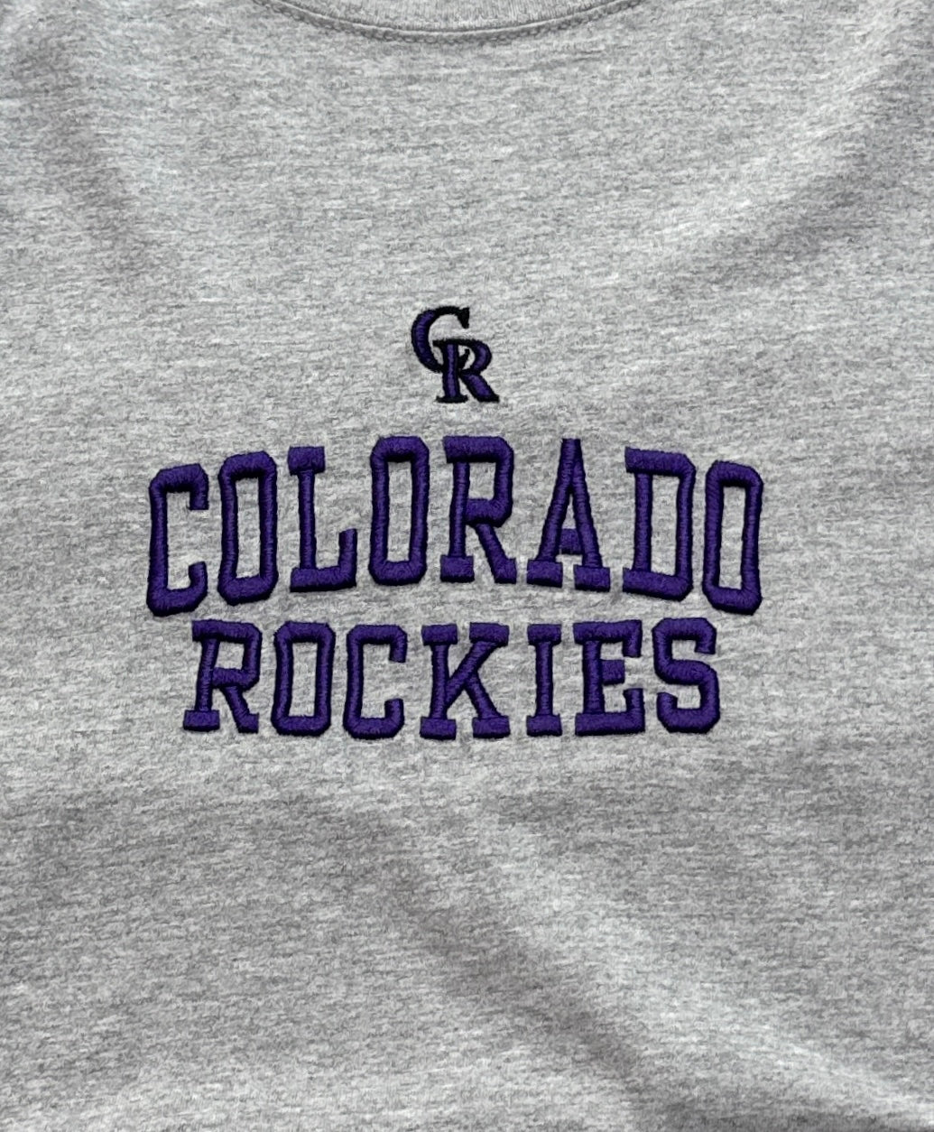 Vintage 2000s Colorado Rockies MLB Embroidered Tee (L)
