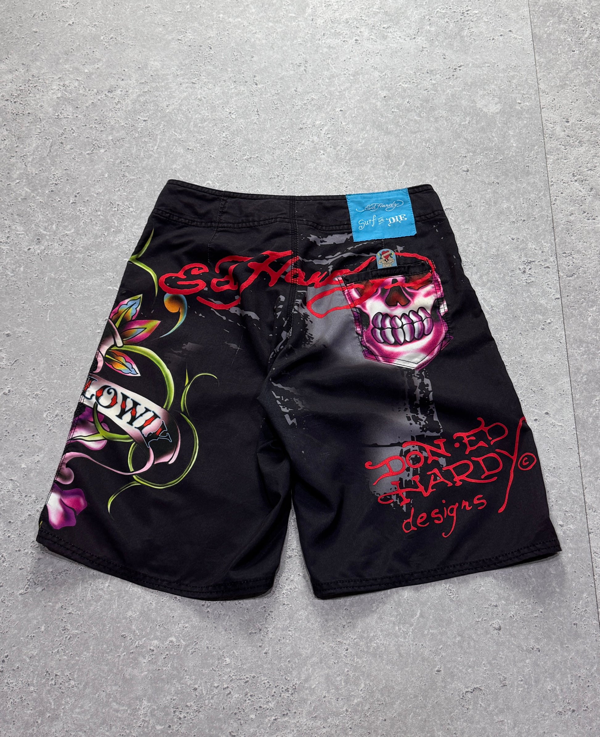 Vintage Y2K Ed Hardy Boardshorts (30”)