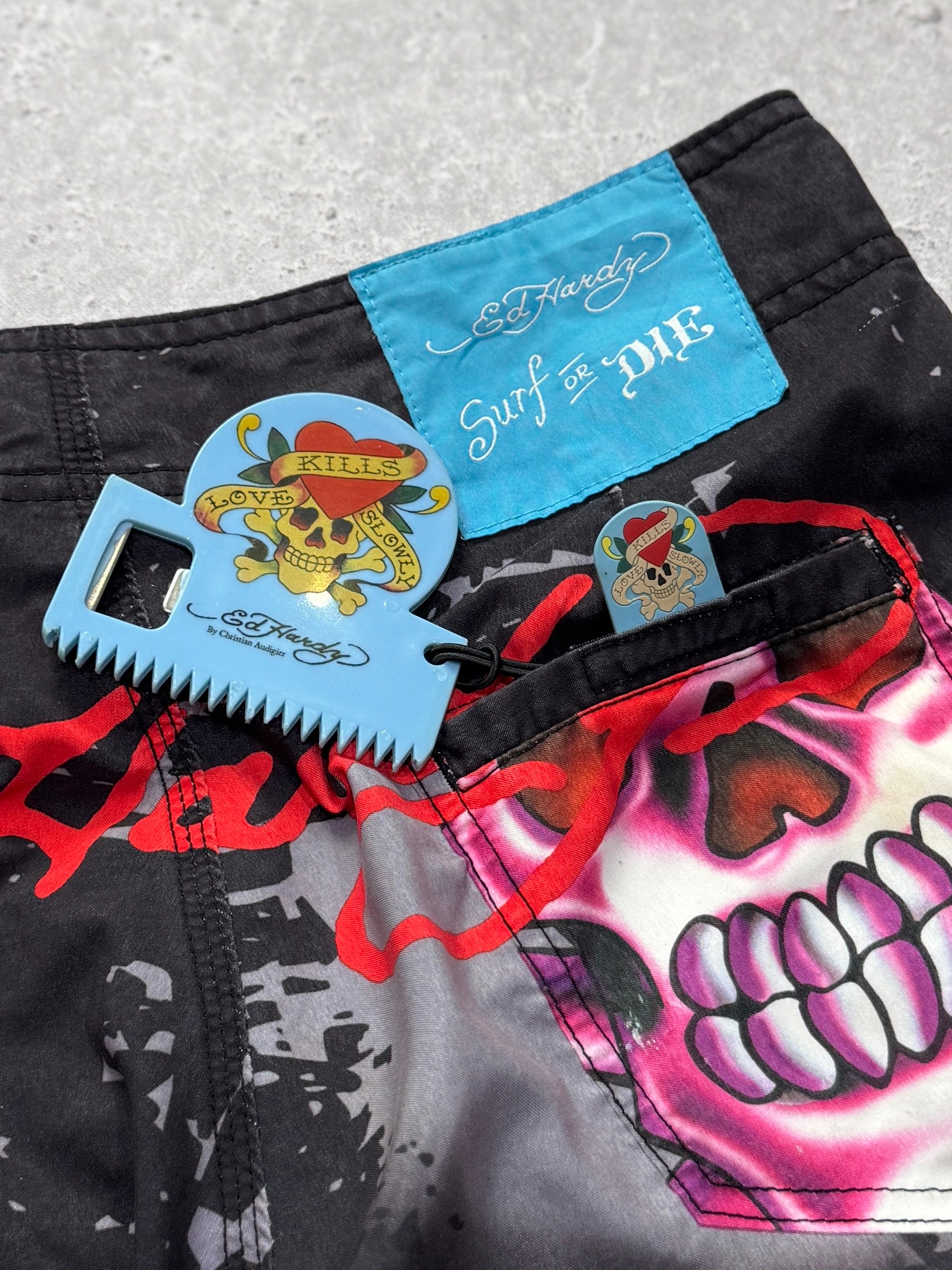 Vintage Y2K Ed Hardy Boardshorts (30”)