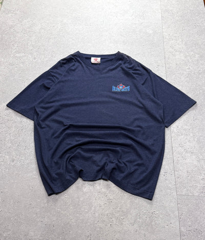 Vintage 90s Toronto Blue Jays Striped MLB Tee (XXL)
