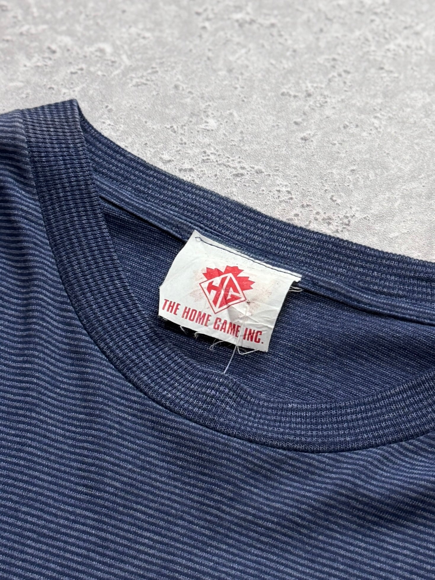 Vintage 90s Toronto Blue Jays Striped MLB Tee (XXL)