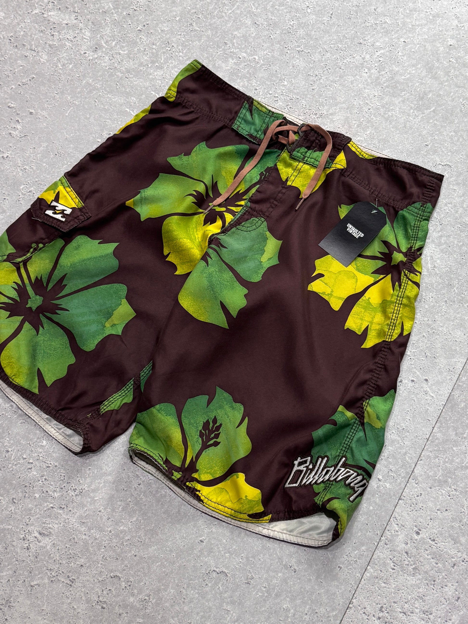 Vintage 2000s Billabong Floral Boardshorts (32”)