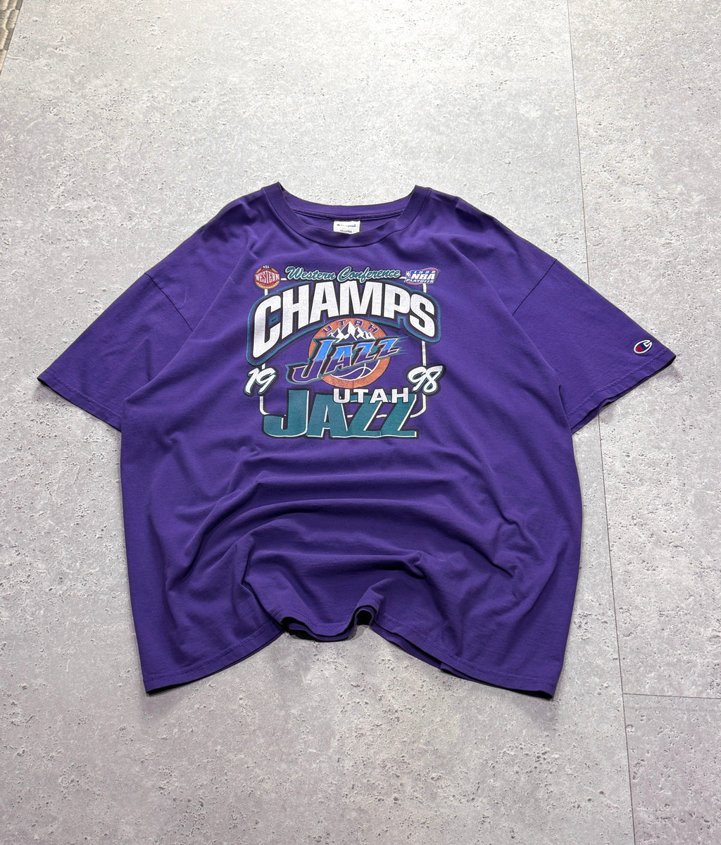 Vintage 1998 Utah Jazz NBA Playoffs Tee (XXL)