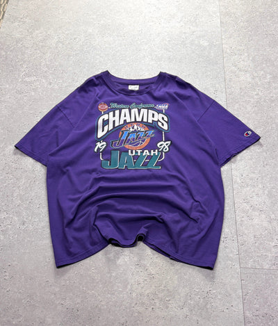 Vintage 1998 Utah Jazz NBA Playoffs Tee (XXL)