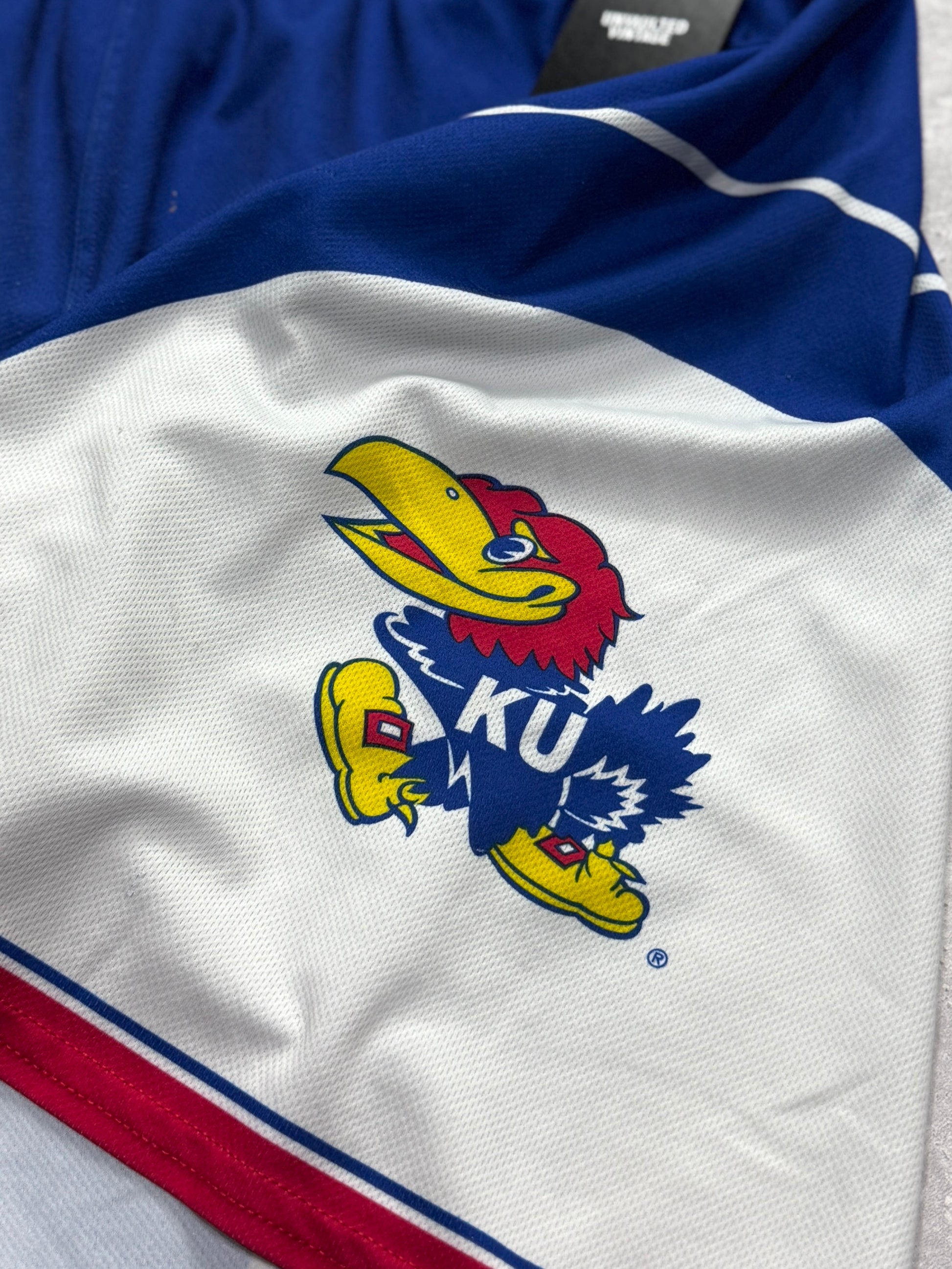 Vintage 2000s Nike X Kansas University Basketball Shorts (XL)