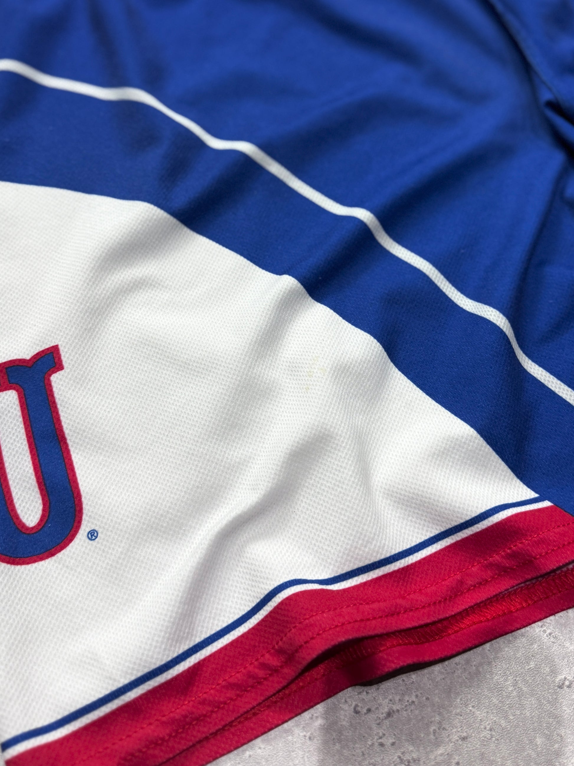 Vintage 2000s Nike X Kansas University Basketball Shorts (XL)