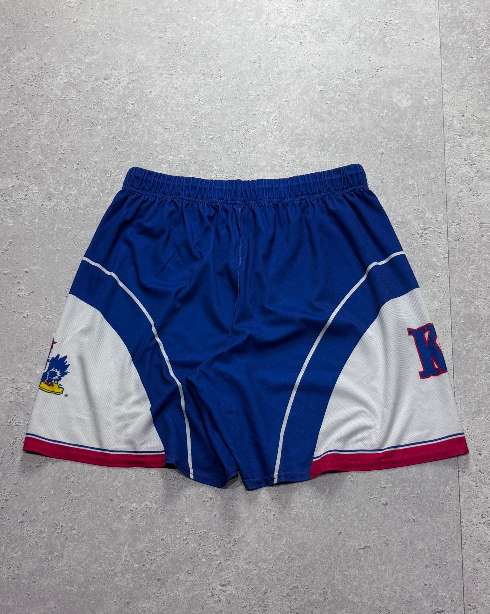 Vintage 2000s Nike X Kansas University Basketball Shorts (XL)