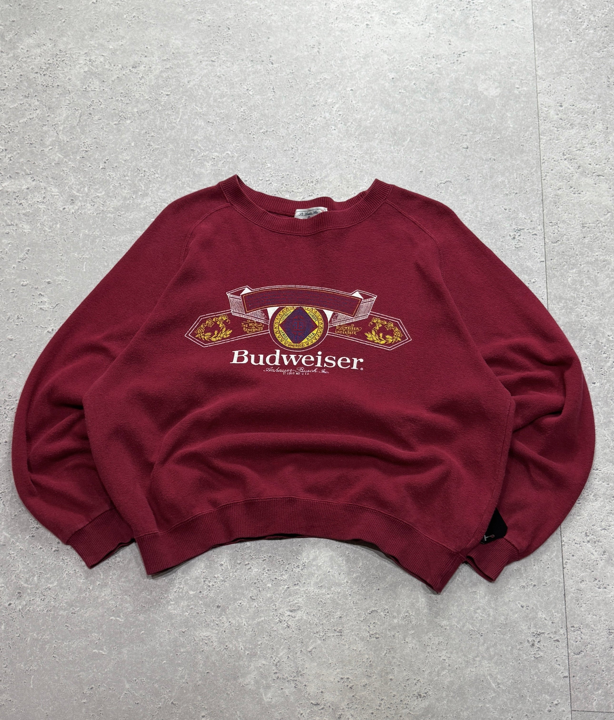 Vintage 90s Budweiser Beer Sweater (L)