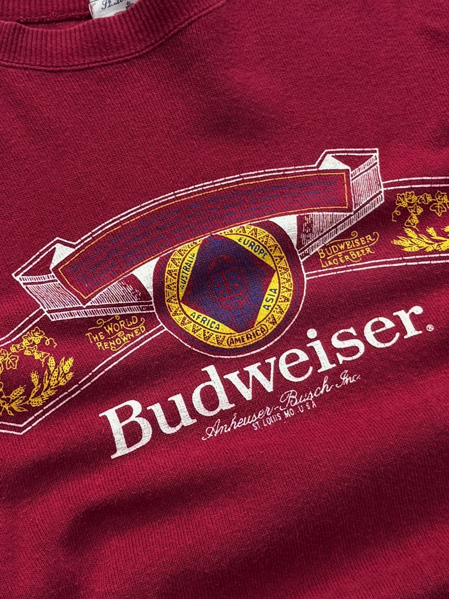 Vintage 90s Budweiser Beer Sweater (L)