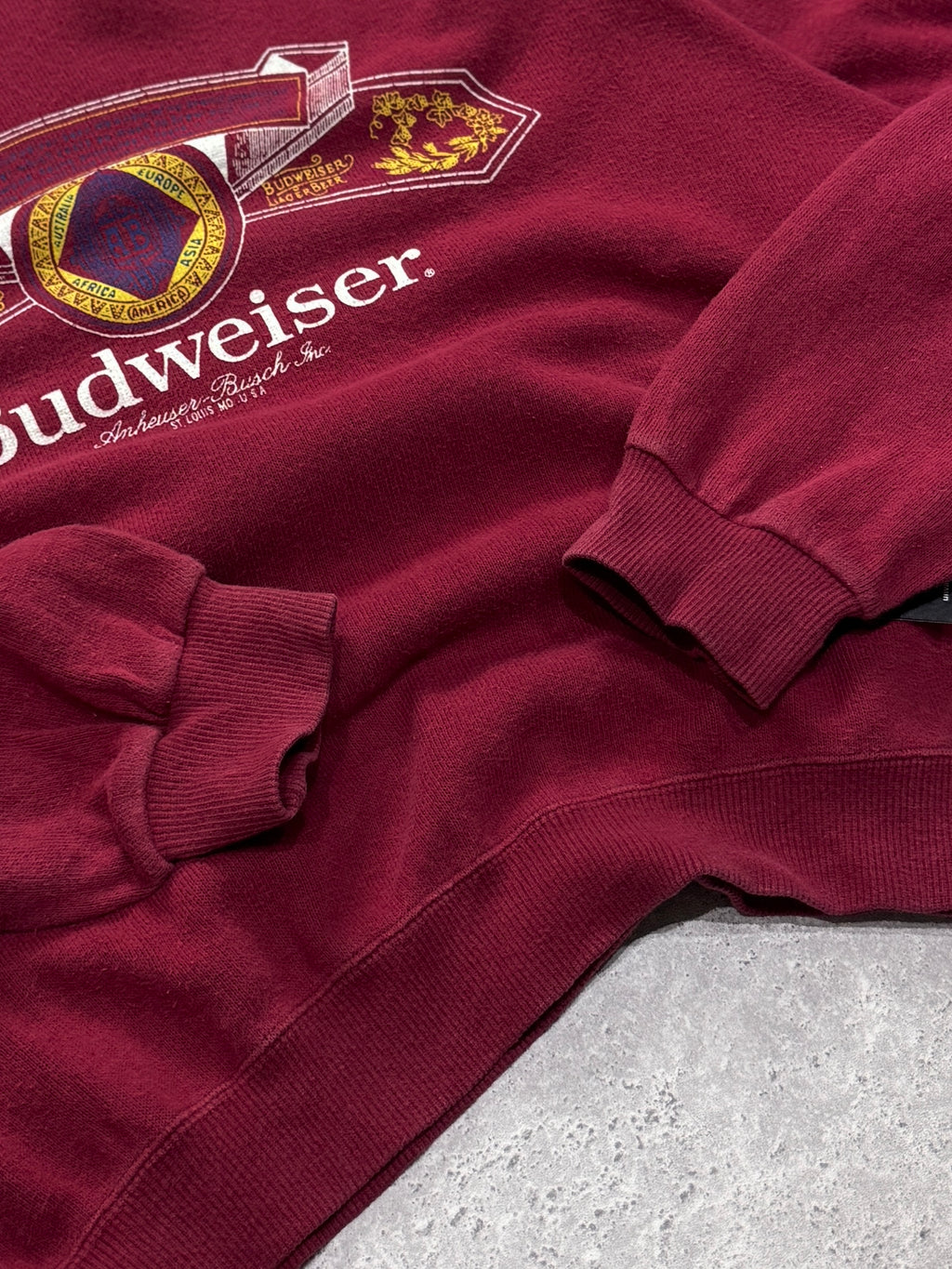 Vintage 90s Budweiser Beer Sweater (L)