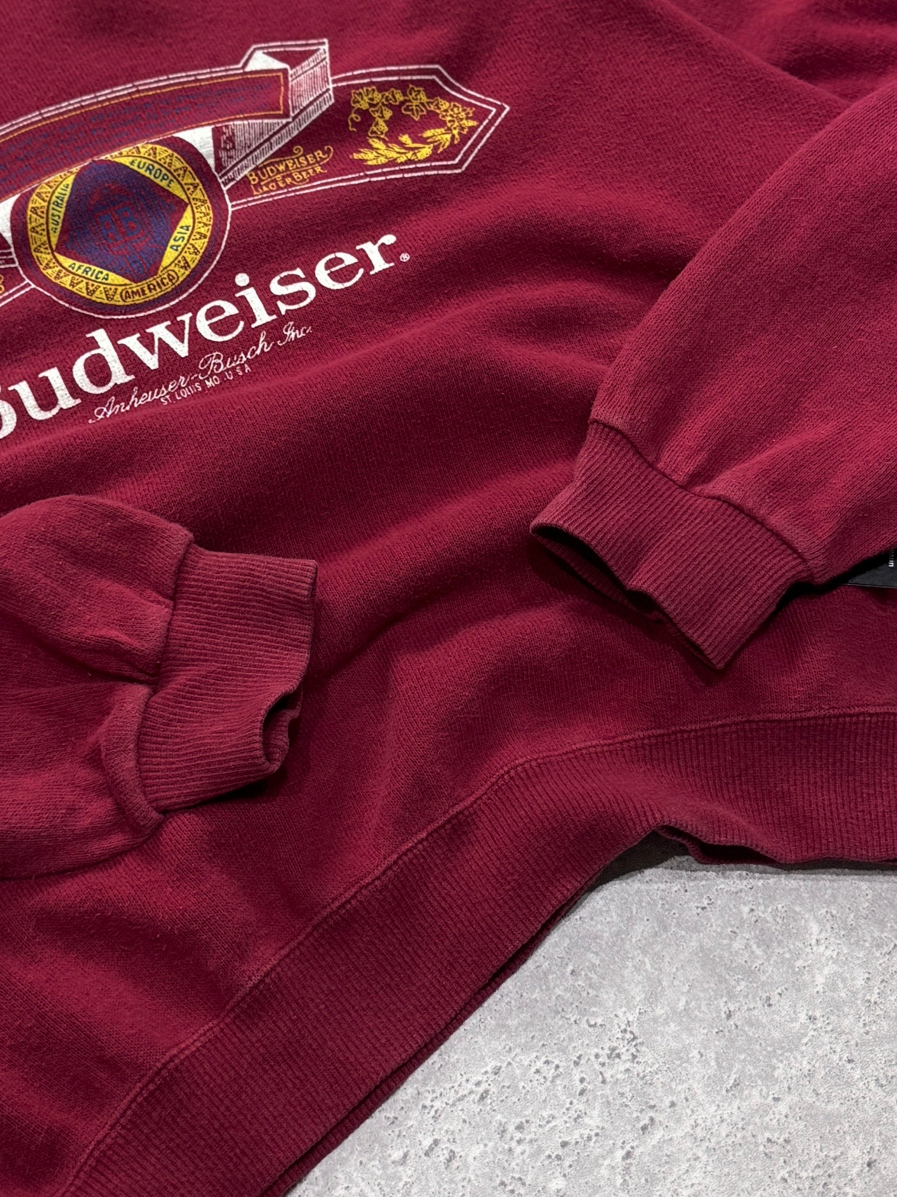 Vintage 90s Budweiser Beer Sweater (L)