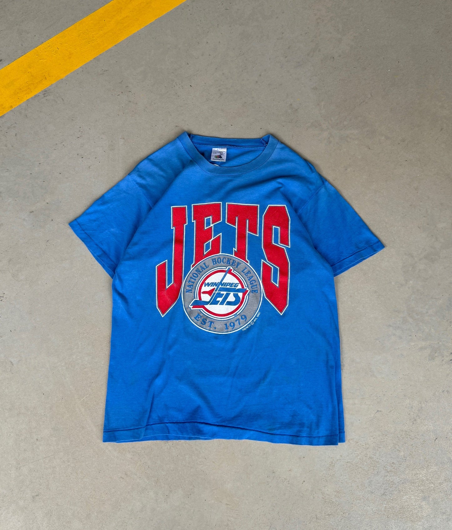 Vintage Winnipeg Jets Tee (M)