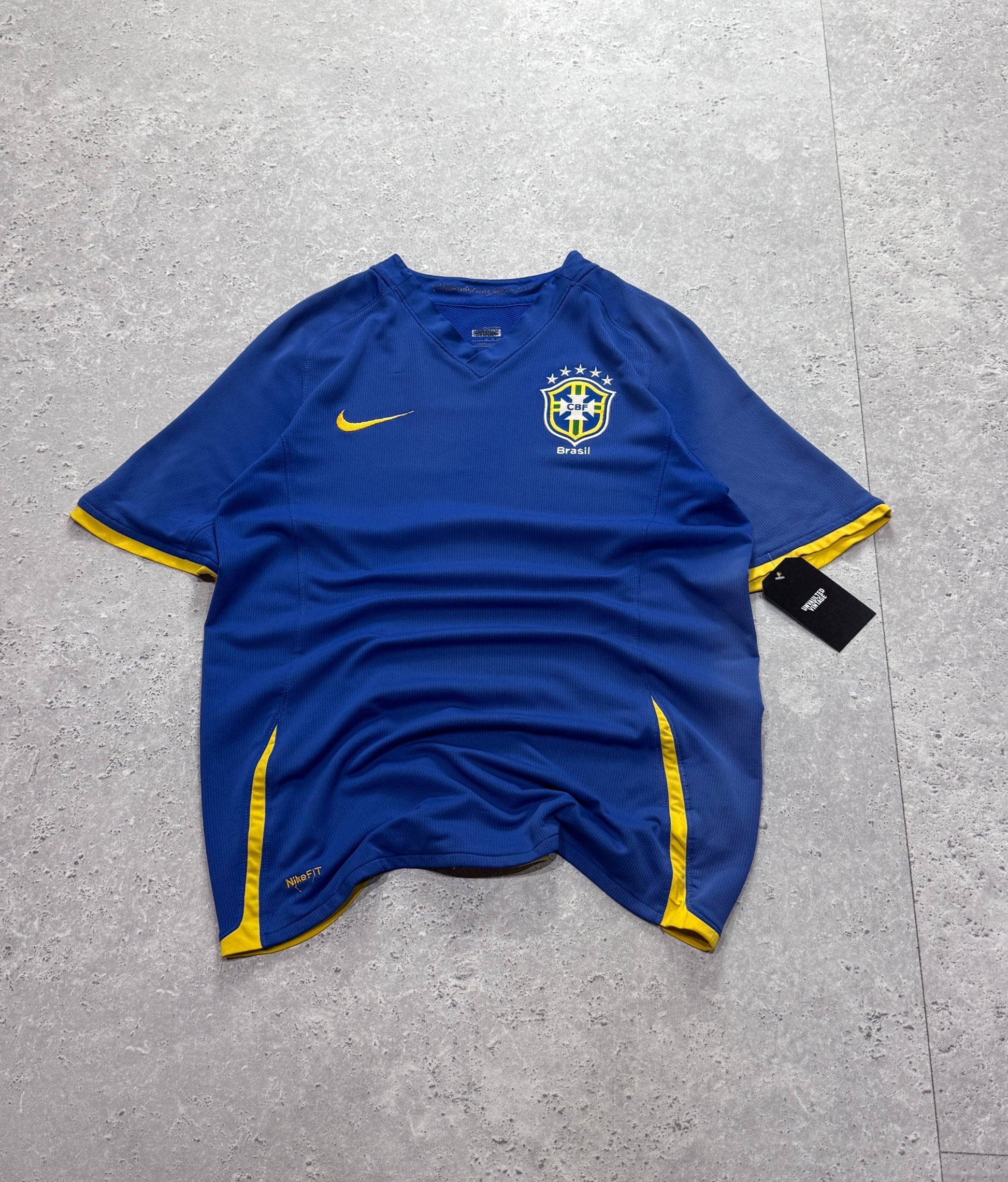 Vintage 2000s Nike X Brasil Football Jersey (M)