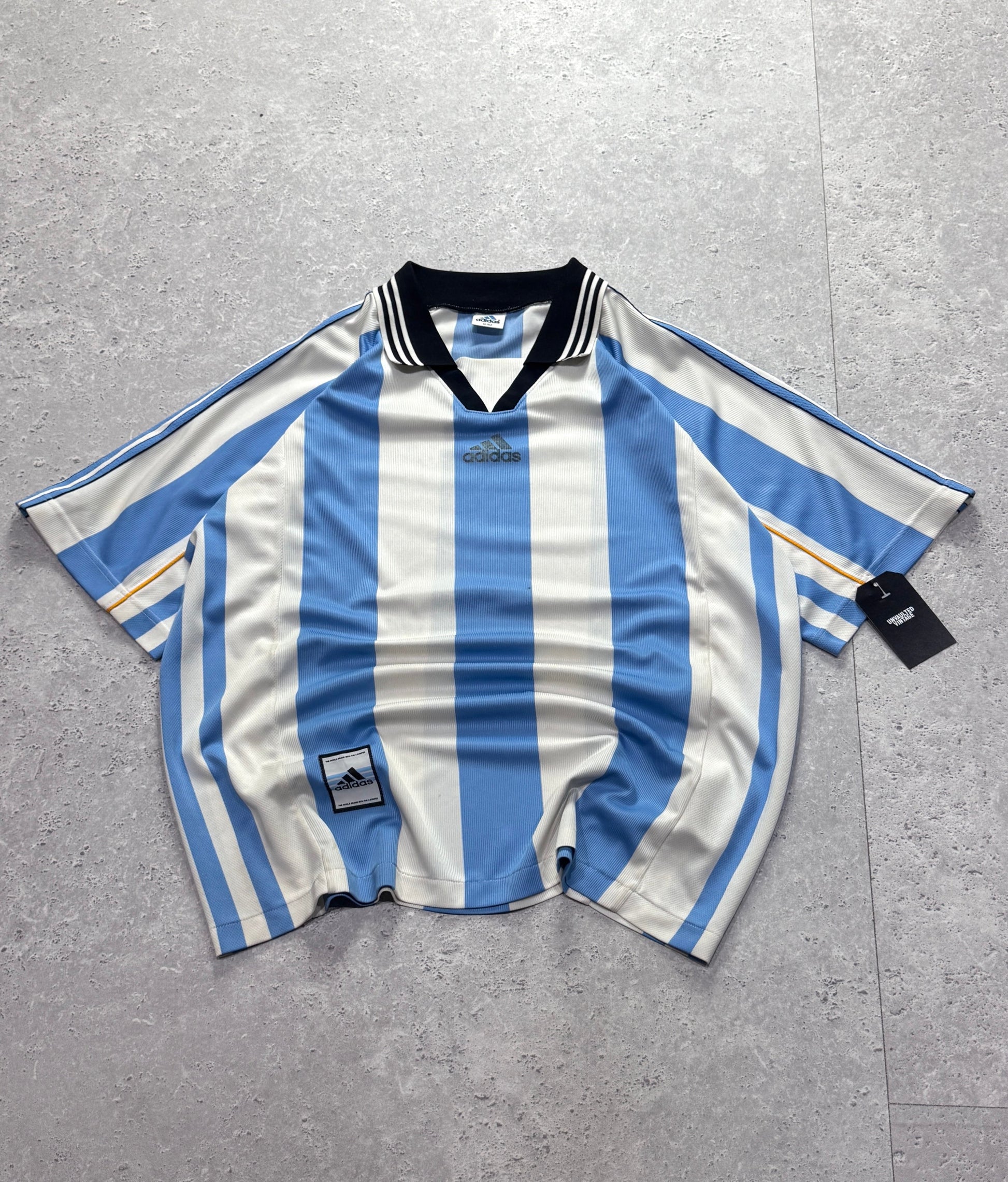 Vintage 2000s Adidas X Argentina Blank Football Jersey (XL)