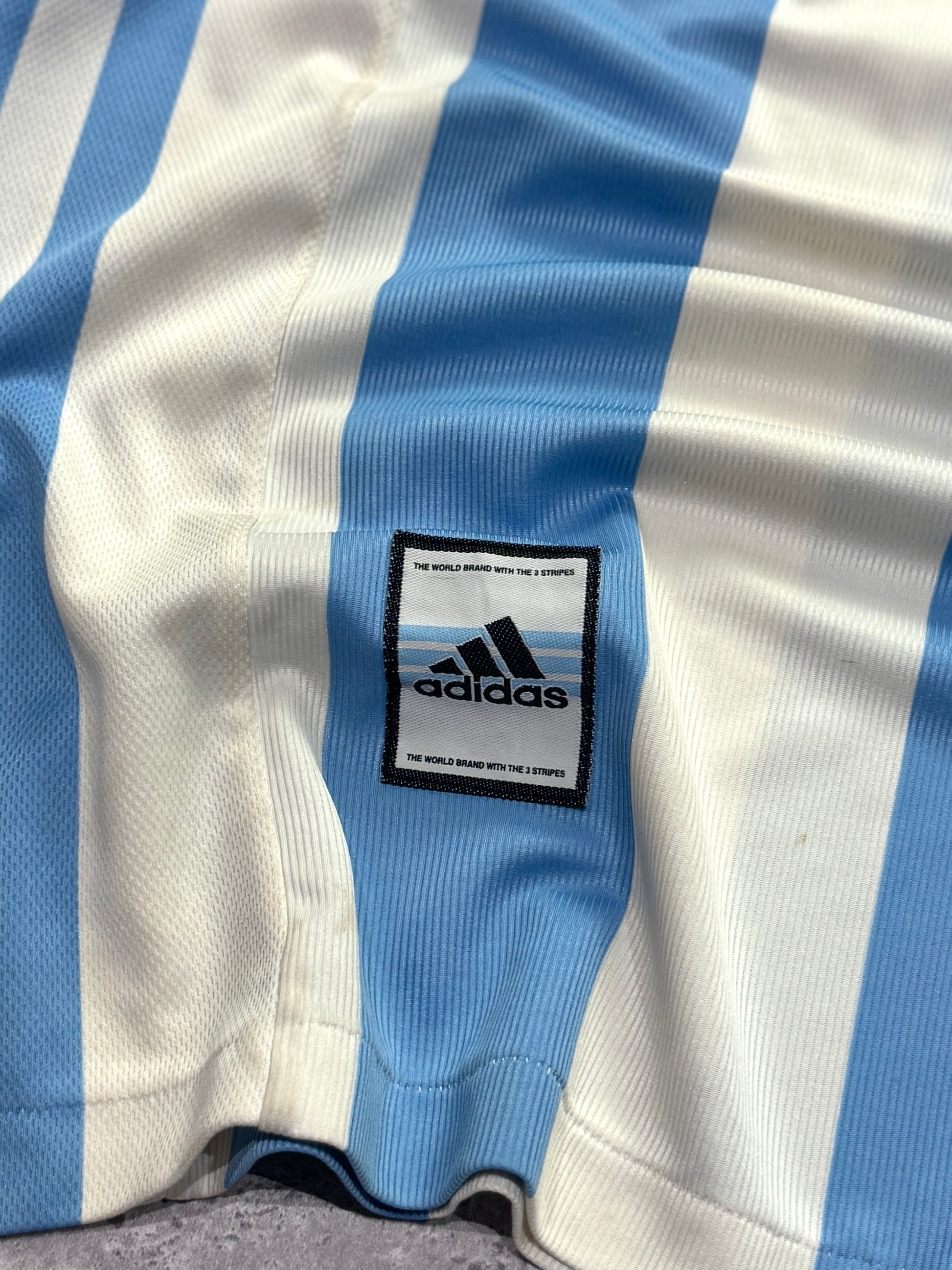 Vintage 2000s Adidas X Argentina Blank Football Jersey (XL)