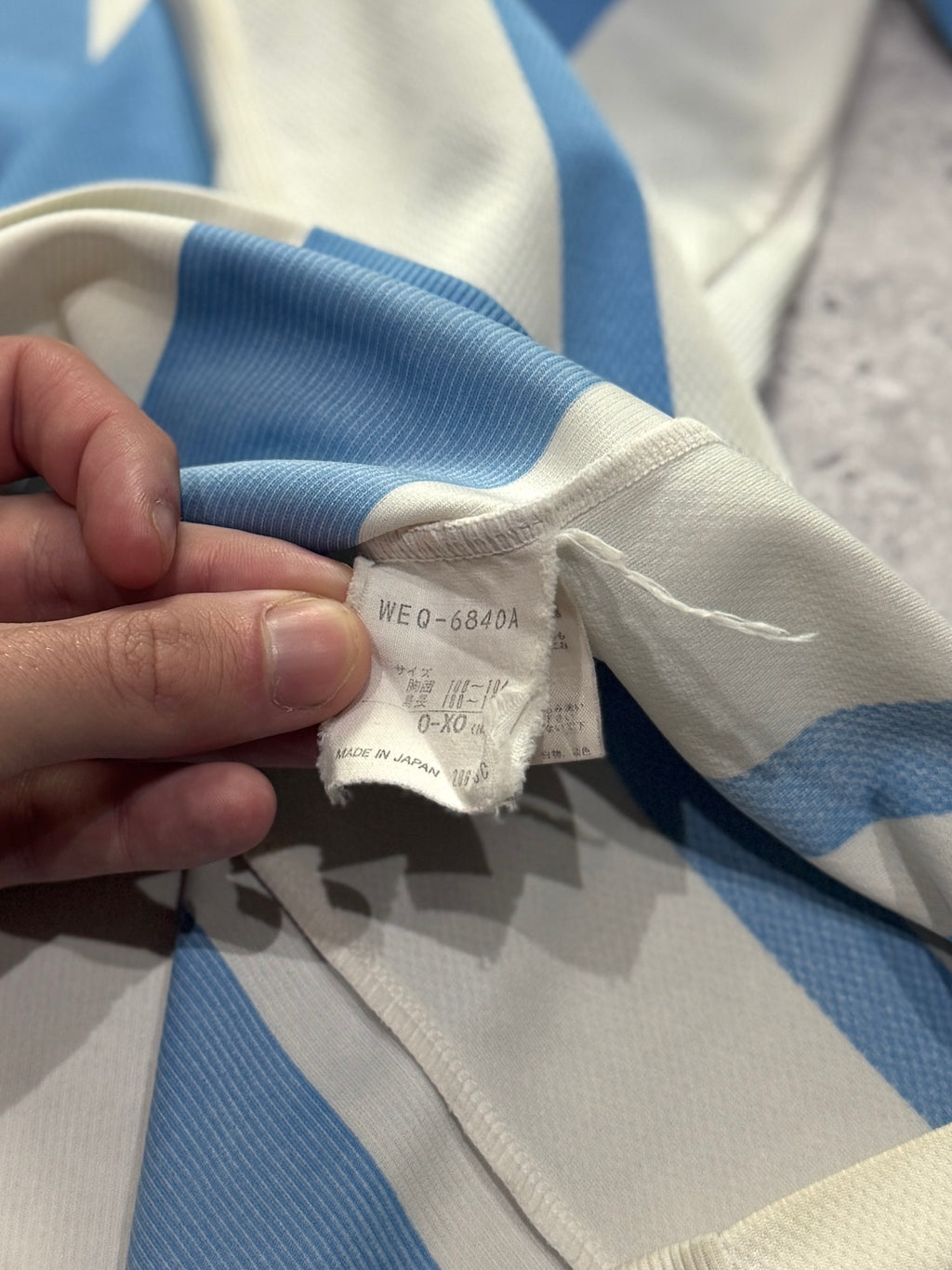 Vintage 2000s Adidas X Argentina Blank Football Jersey (XL)