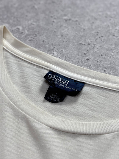 Vintage 90s Polo Ralph Lauren Long Sleeve Tee (L)