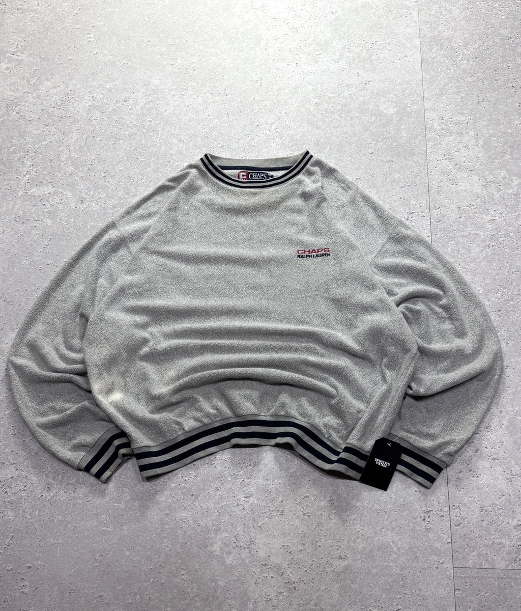 Vintage Chaps Ralph Lauren Fleece Sweater (XL)