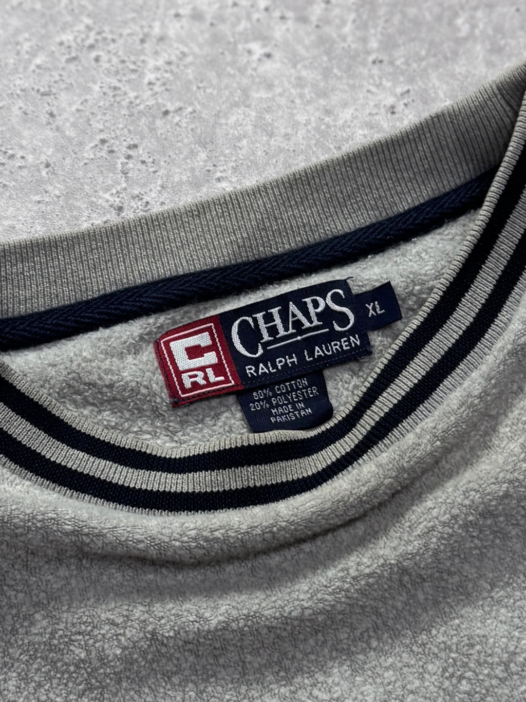 Vintage Chaps Ralph Lauren Fleece Sweater (XL)