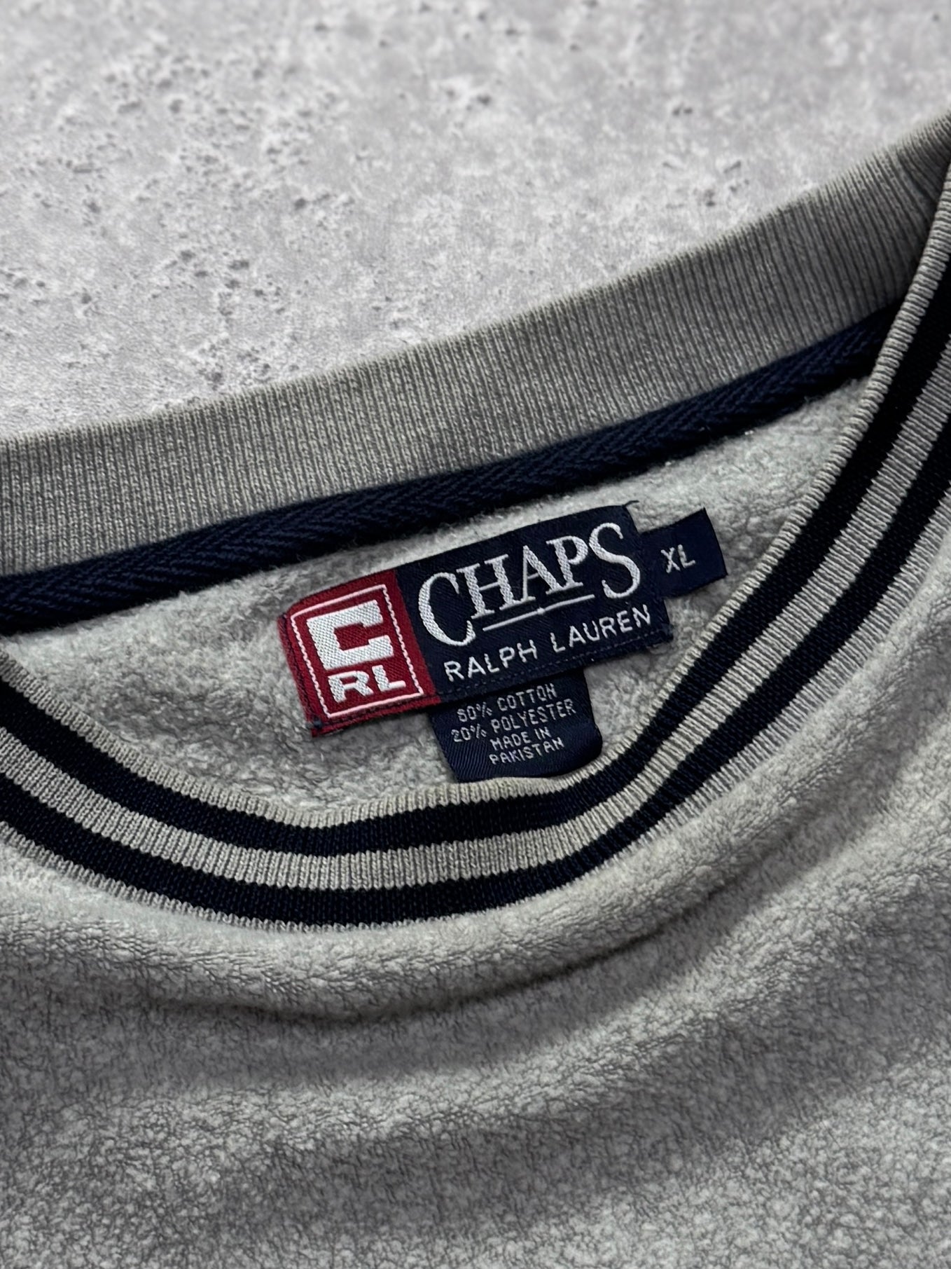 Vintage Chaps Ralph Lauren Fleece Sweater (XL)