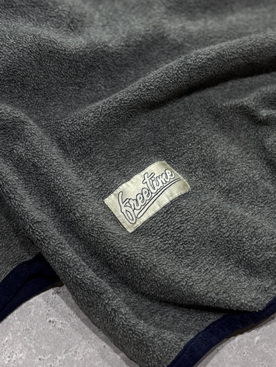 Vintage 2000s Reebok Fleece Quarter Button Sweater (XL)